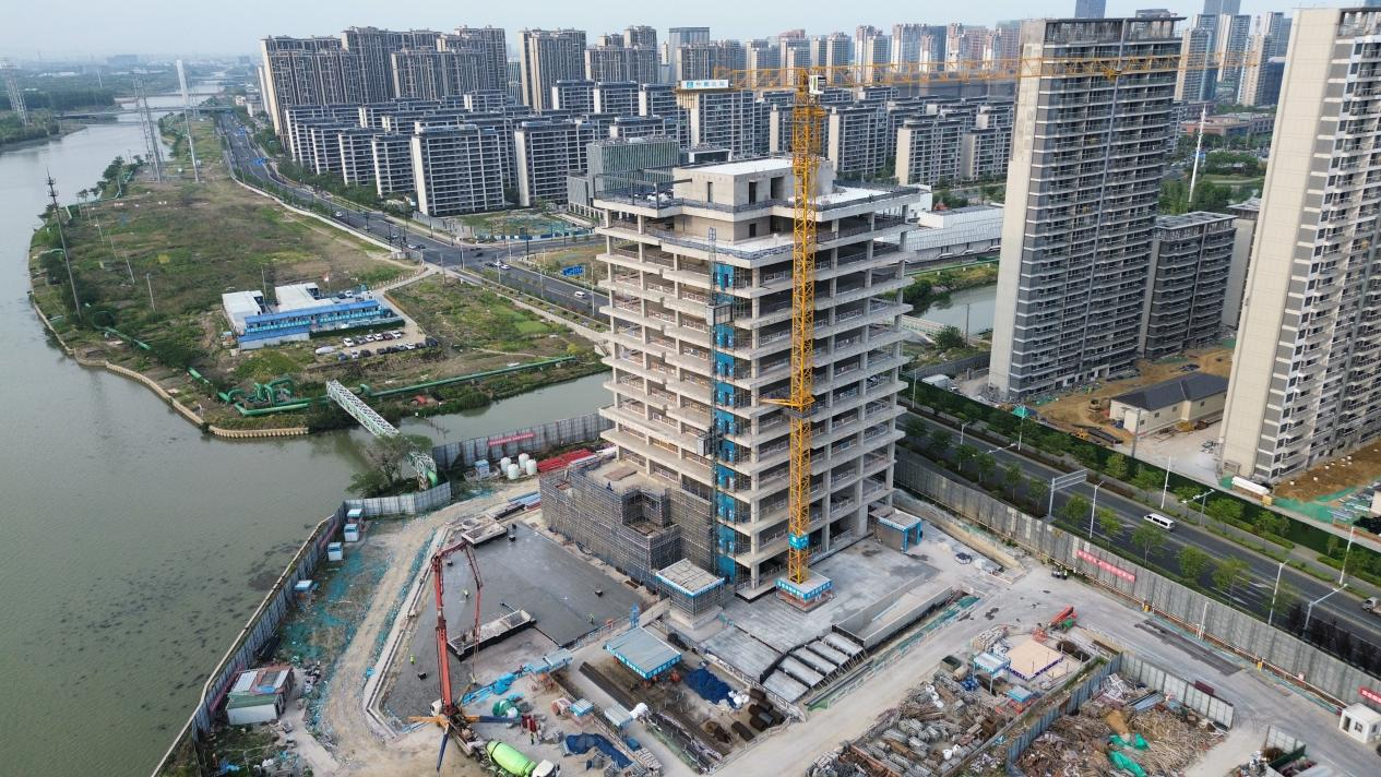 中建新城创新港项目五一期间  装饰装修阶段再掀攻坚热潮